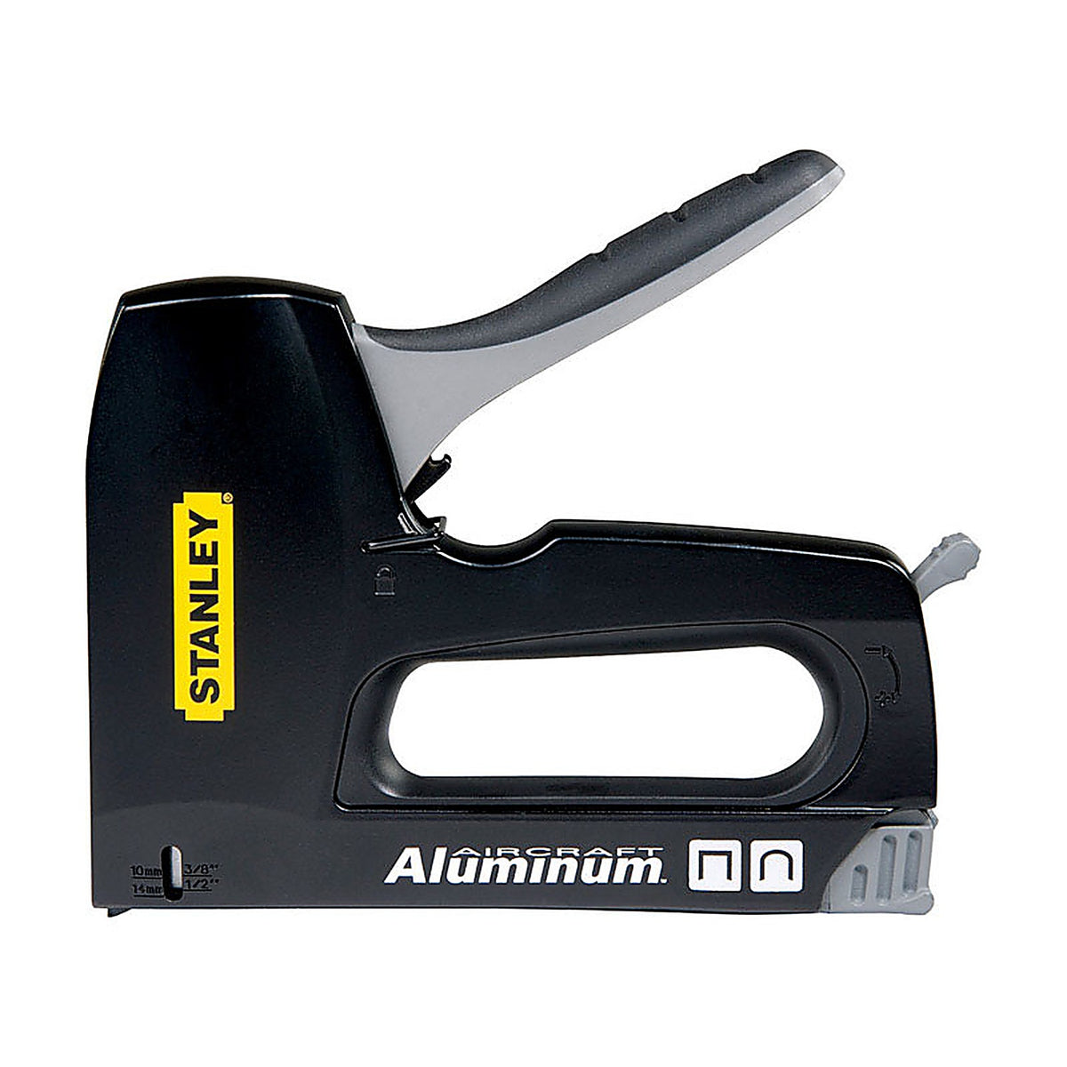Stanley CT10X 3/8 in. Flat, Round Staple Gun Tacker Black