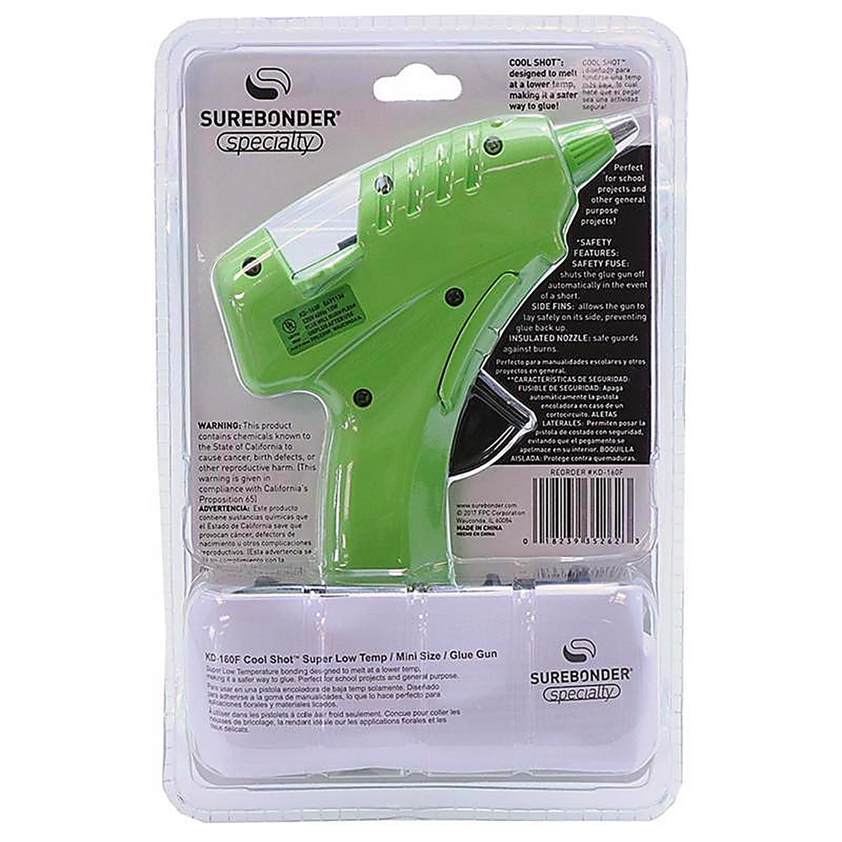 Surebonder - KD-160F - 10 W Low Temperature Mini Glue Gun 120 V