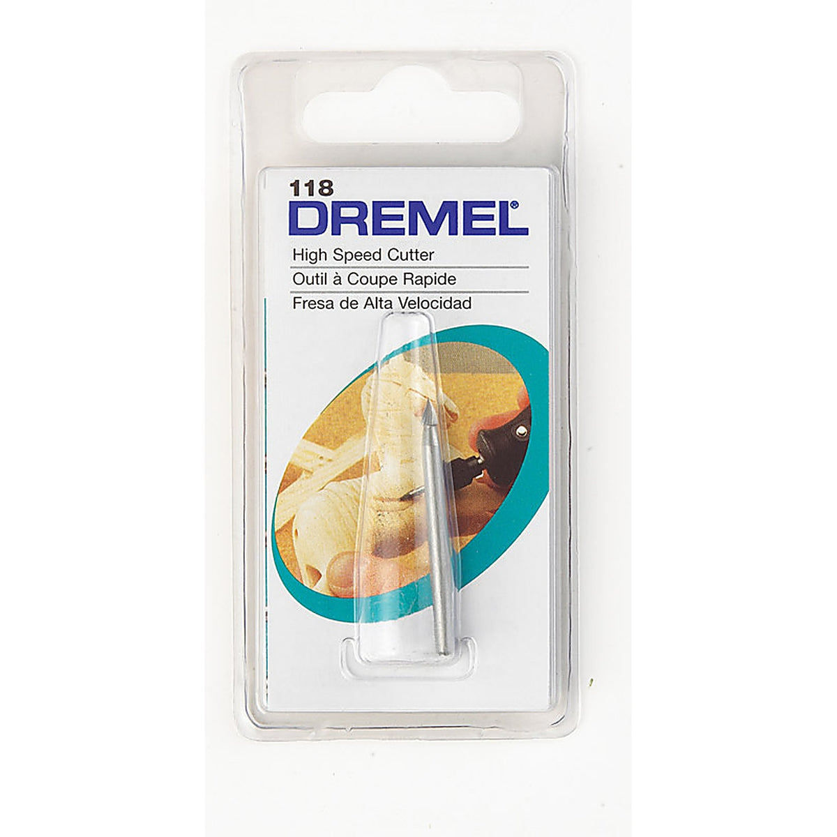 Dremel - 118 - 1/8 In. X 1.5 In. L Steel High Speed Cutter 1 Pack