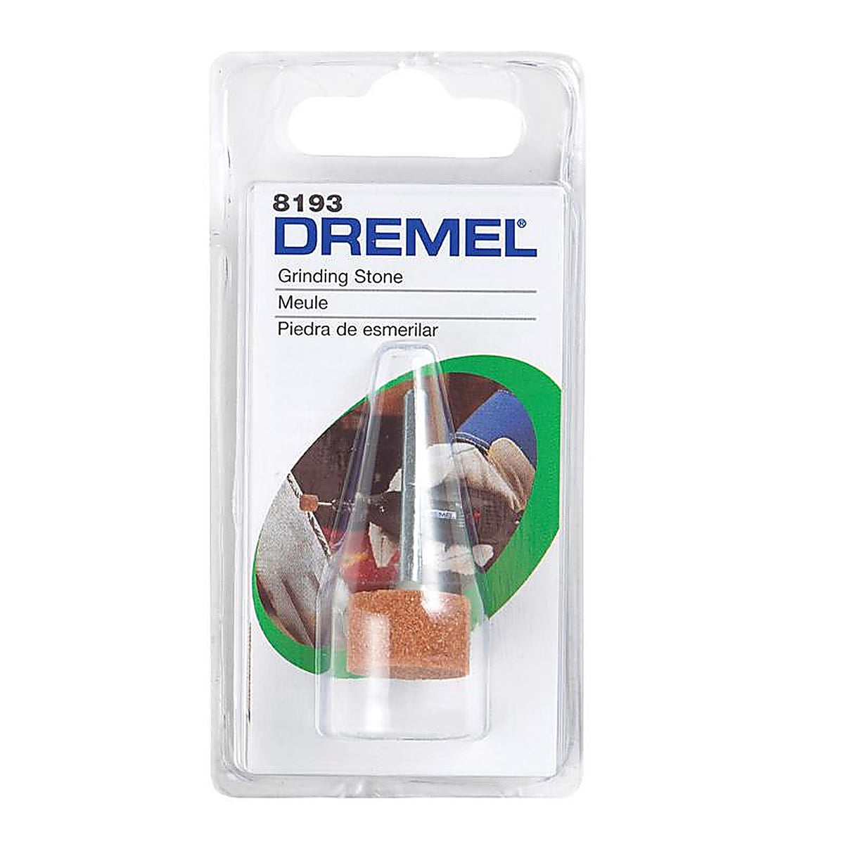 Dremel - 8193 - 5/8 In. D X 1 In. L Aluminum Oxide Grinding Stone Cylinder 35000 Rpm 1 Piece