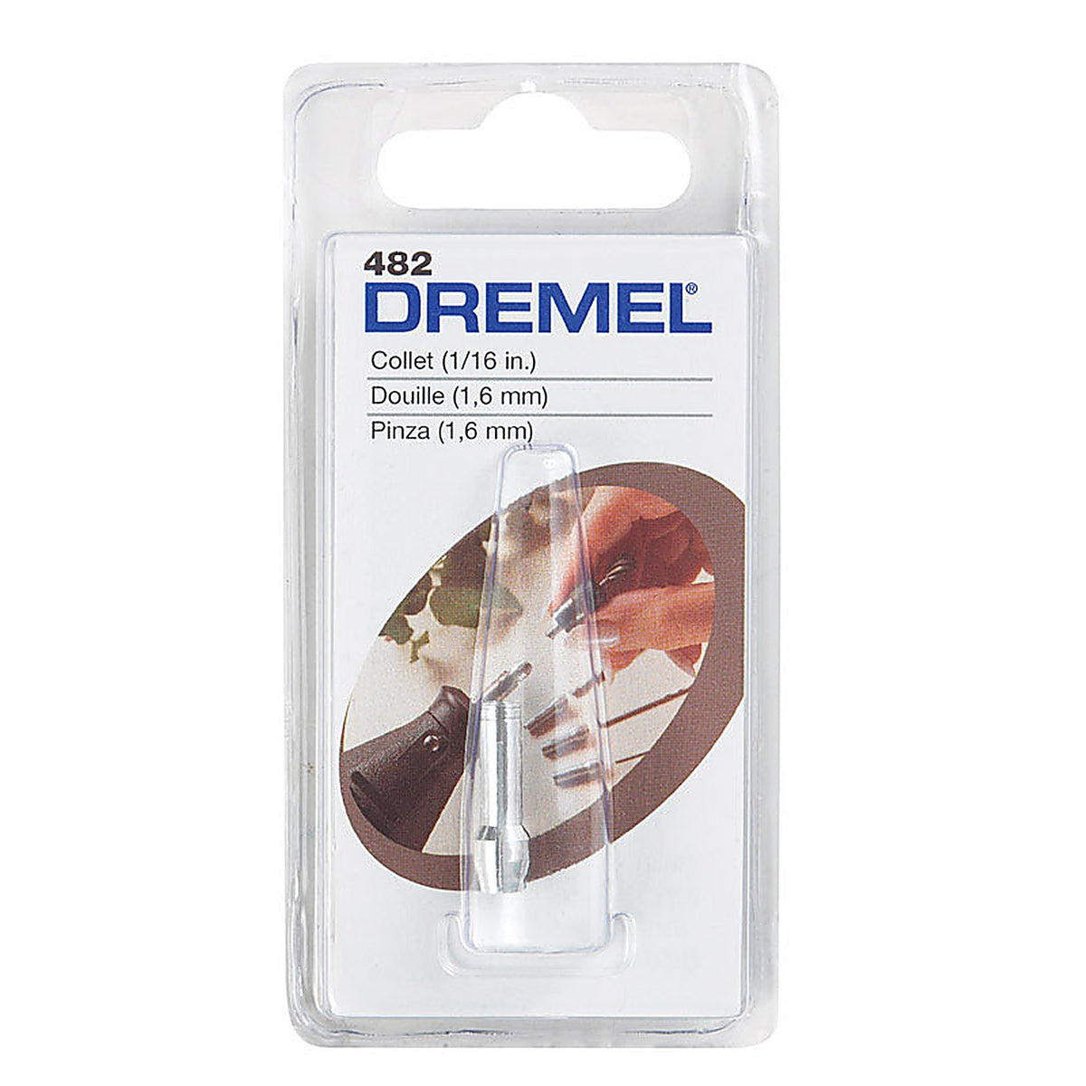 Dremel - 482 - 1/16 In. X 1 In. L Metal Collets 1 Pack