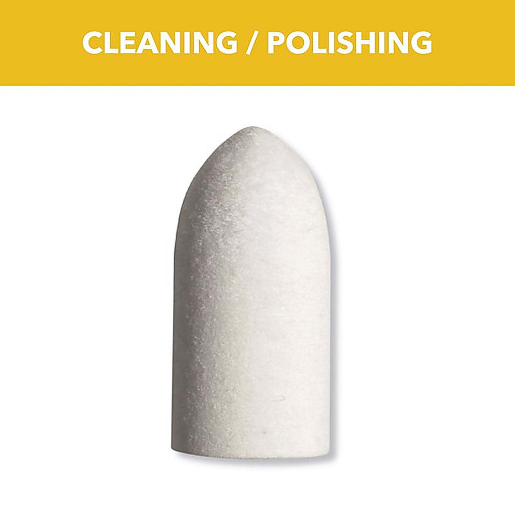 Dremel - 422 - 3/8 In. X 1 In. L Felt Felt Polishing Tip 1 Pack