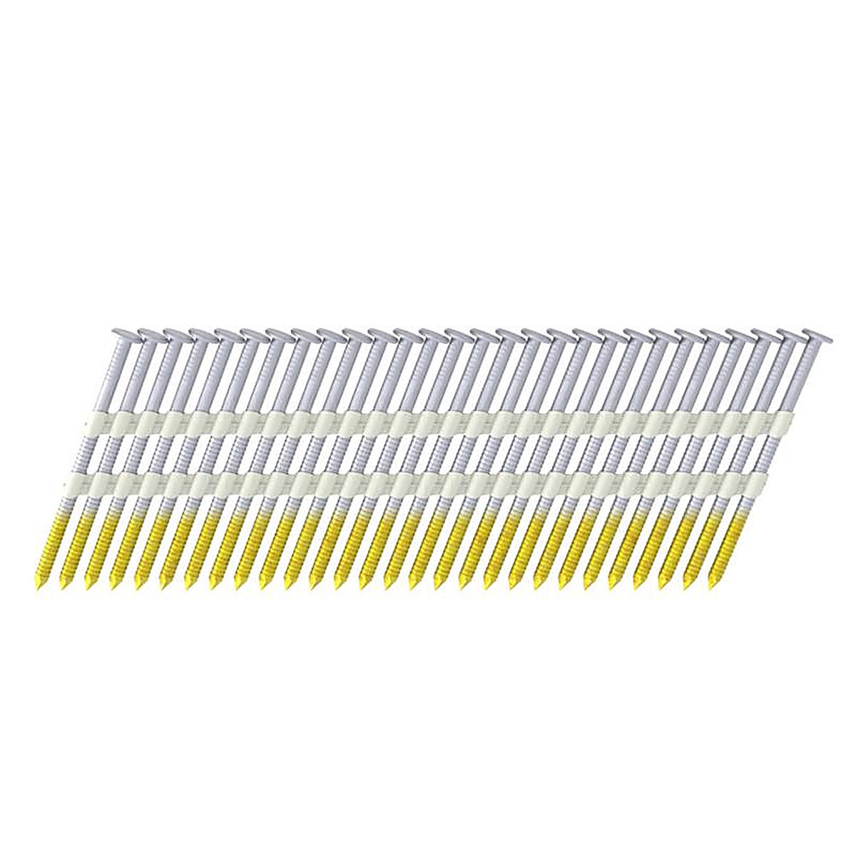 Grip-Rite GR08HGL 2-3/8 in. 12 Ga. Angled Strip Framing Nails 21 deg. Ring Shank 2500/Pack