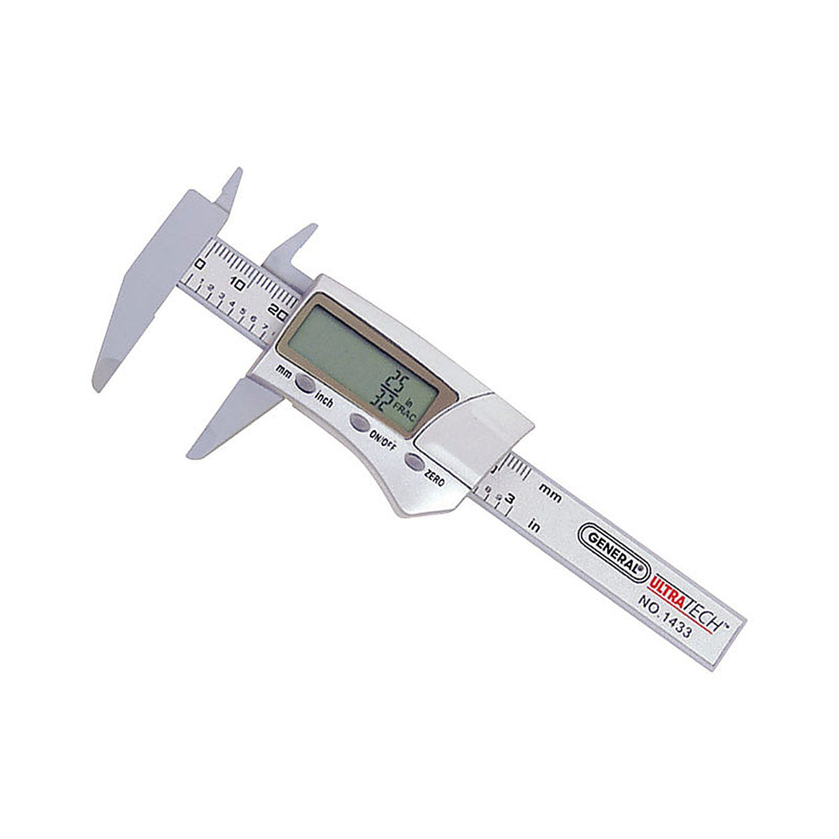 General Tools - 1433 - 3 In. L Digital Caliper 1 Piece