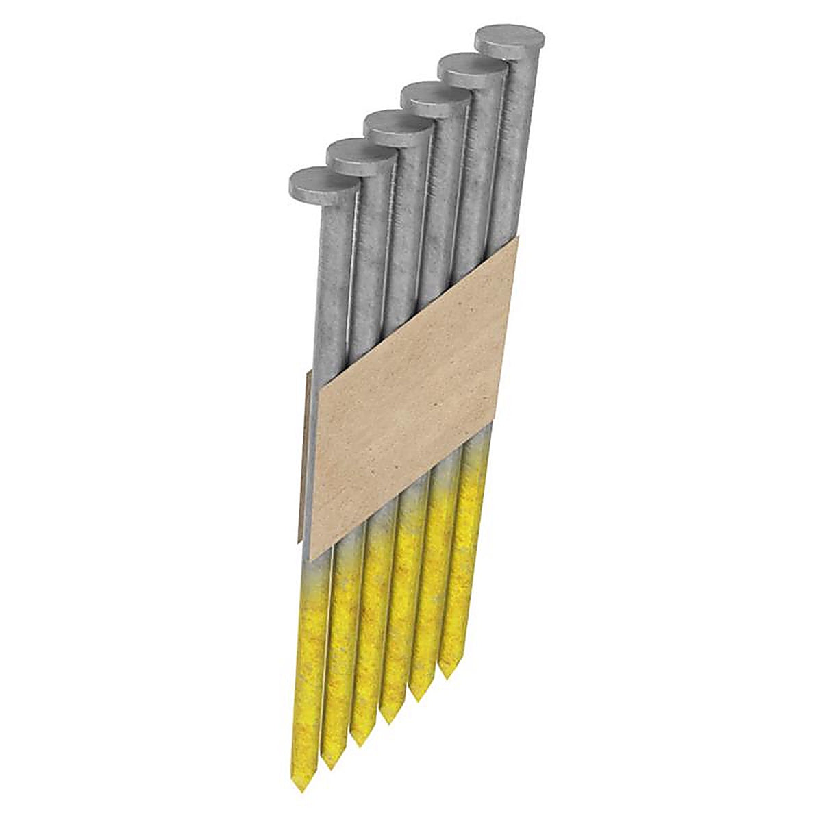 Grip-Rite - GRP12ZH1 - 3-1/4 In. L X 12 Ga. Angled Strip Bright Framing Nails 30 Deg 1000 Pack