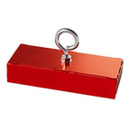 Master Magnetics 7542 5 in. Ceramic Retrieving Magnet 150 lb. pull 3.4 MGOe Red 1/pc.