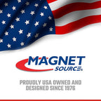 Master Magnetics 7542 5 in. Ceramic Retrieving Magnet 150 lb. pull 3.4 MGOe Red 1/pc.