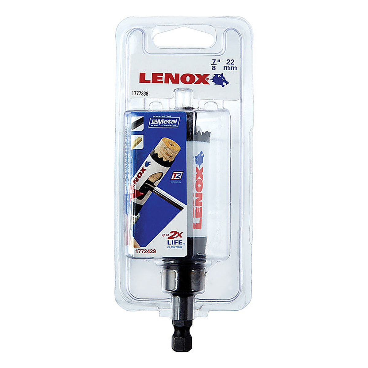 Lenox - 1772429 - Speed Slot 7/8 In. Bi-Metal 1.5 In. L Hole Saw