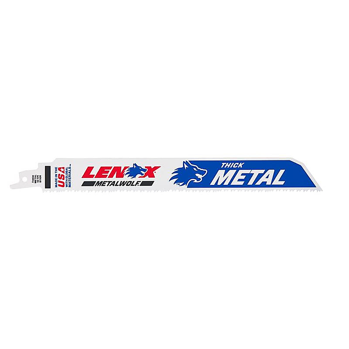 Lenox - 24905T9110R - Metalwolf 9 In. Bi-Metal Wave Edge Reciprocating Saw Blade 10 TPI 2 Pack