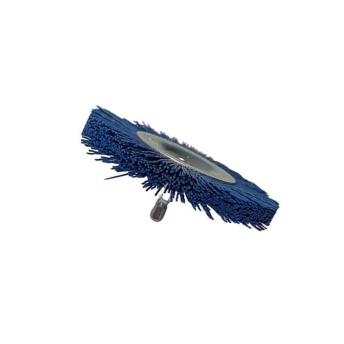 Dico 541-784-4 4 in. Fine Crimped Mandrel Mounted Wheel Brush Nylon 2500 rpm 1/pc.