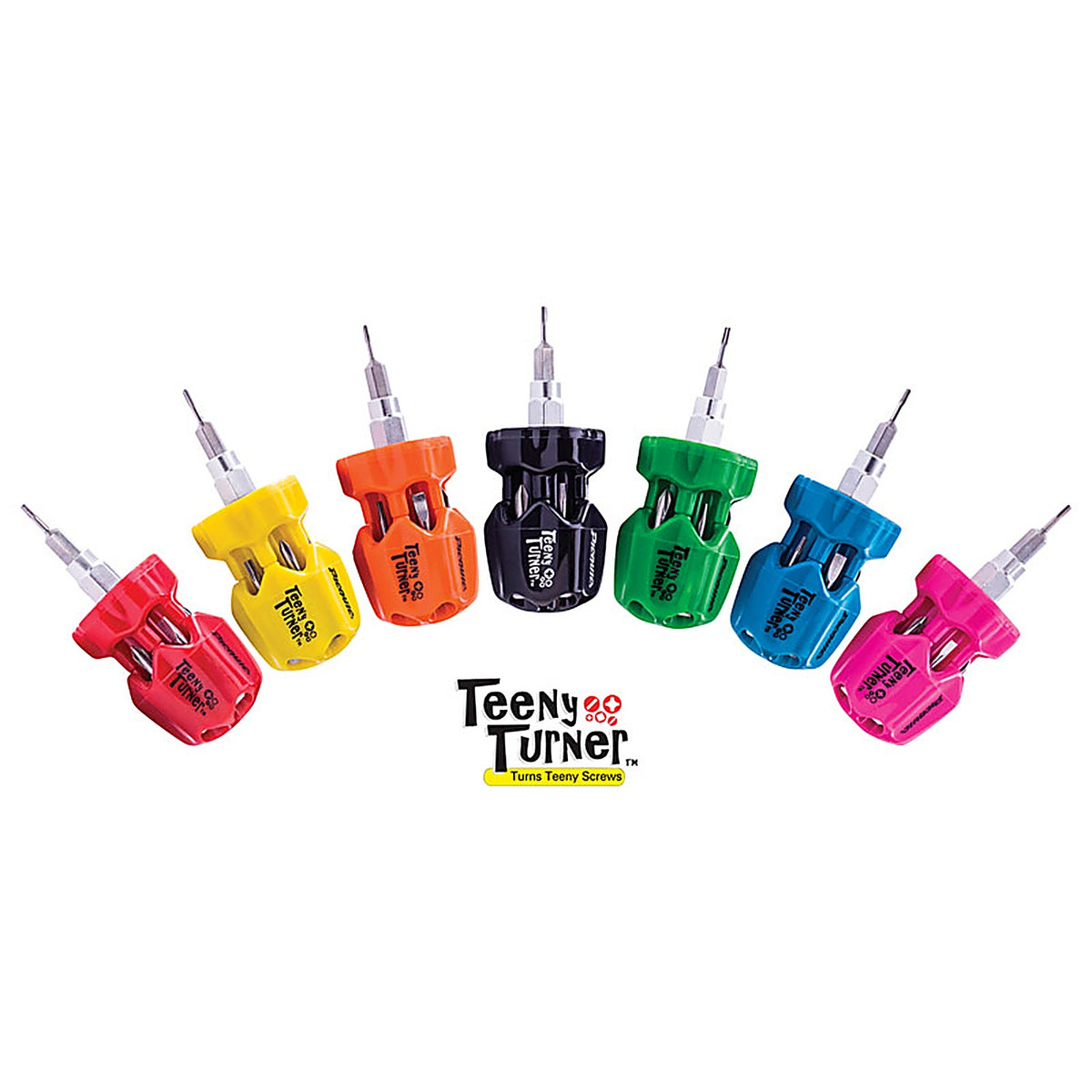 Picquic - 06101B - Teeny Turner 7-In-1 Micro Screwdriver 2.78 In. 8 Piece