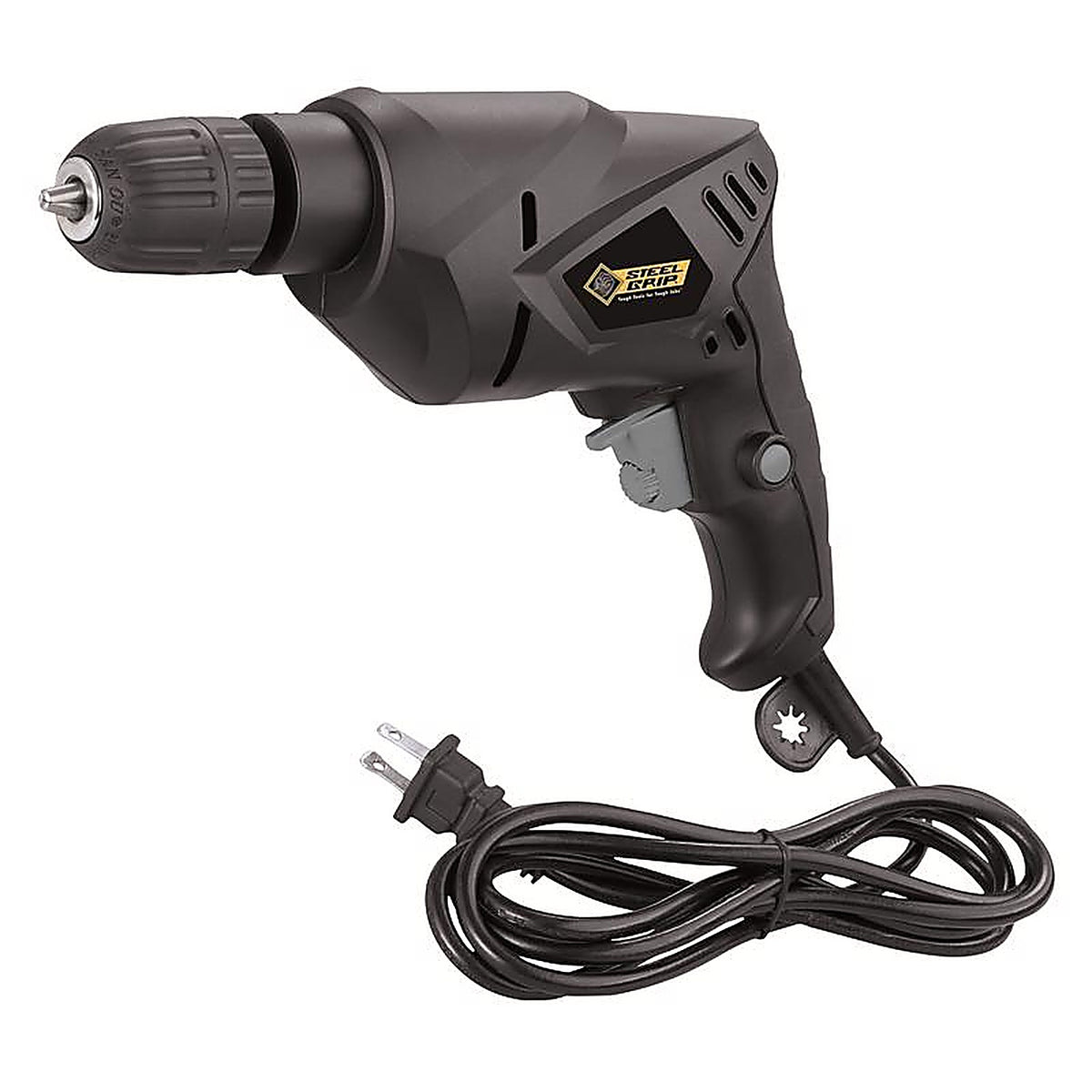 Steel Grip J1Z-DH41-13 3/8 in. Keyed Corded Drill 4.2 amps 3 rpm