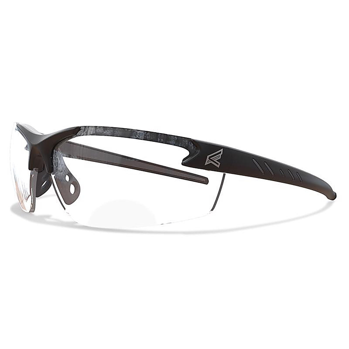 Edge Eyewear - DZ111-2.0-G2 - Zorge G2 Safety Glasses Clear Lens Black Frame 1 Piece