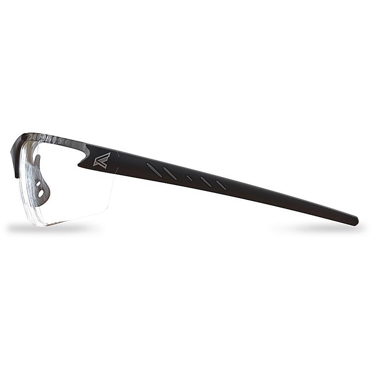 Edge Eyewear - DZ111-2.0-G2 - Zorge G2 Safety Glasses Clear Lens Black Frame 1 Piece