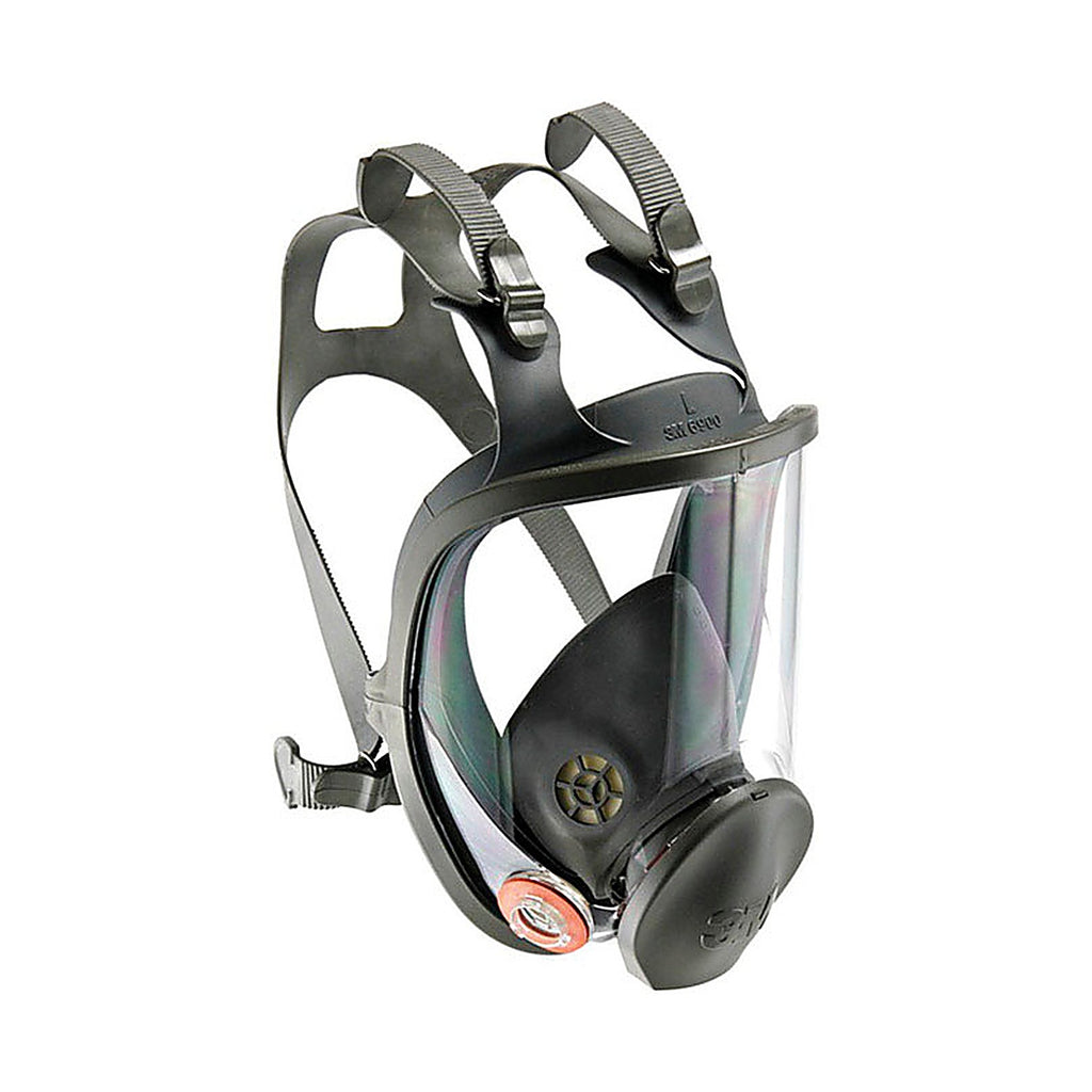 3M 6900 Construction Full Face Respirator 6000-Series Gray L 1/pc.
