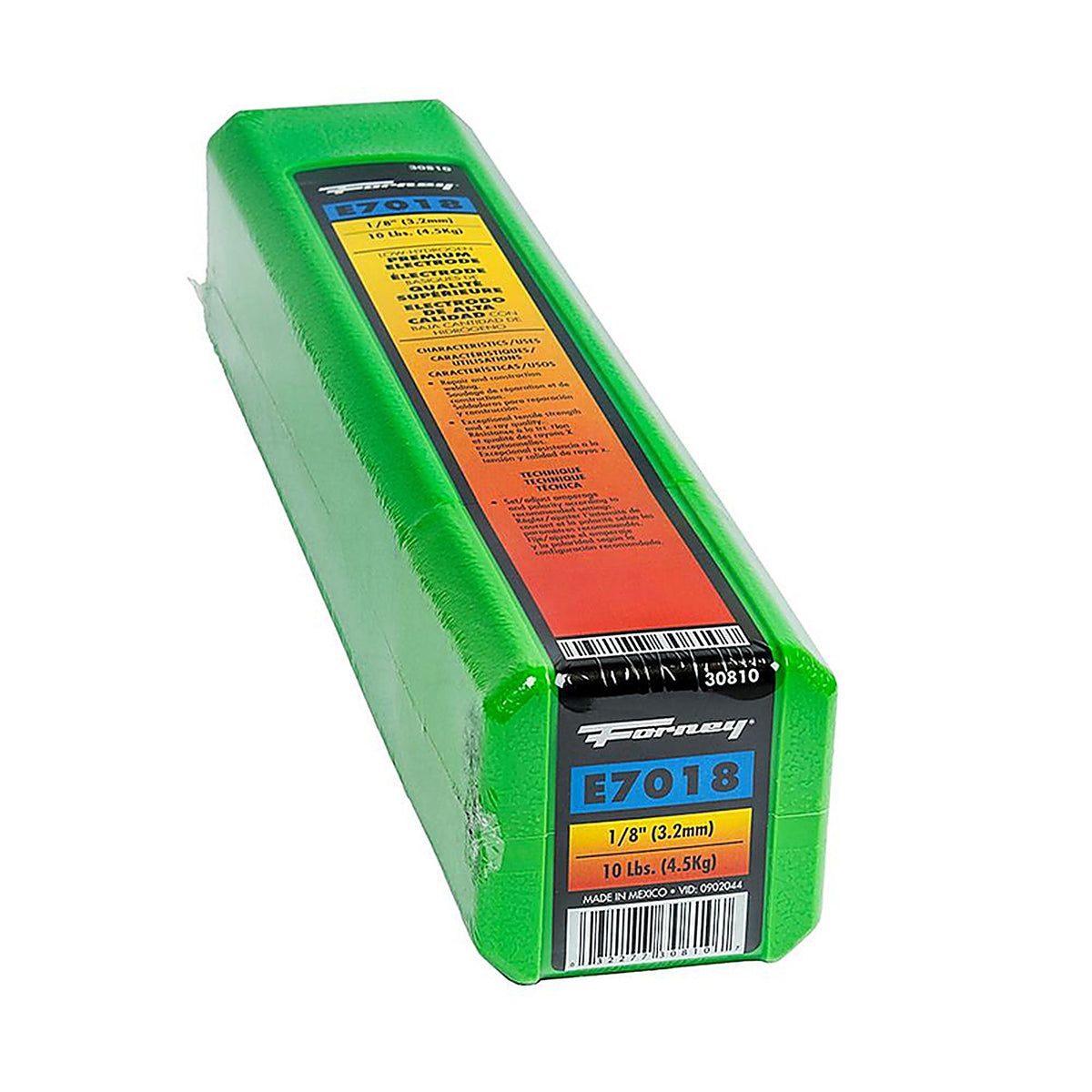Forney 30810 1/8 in. D X 14 in. L E7018 Mild Steel Welding Electrodes 84000 psi 10 lb 1 pk