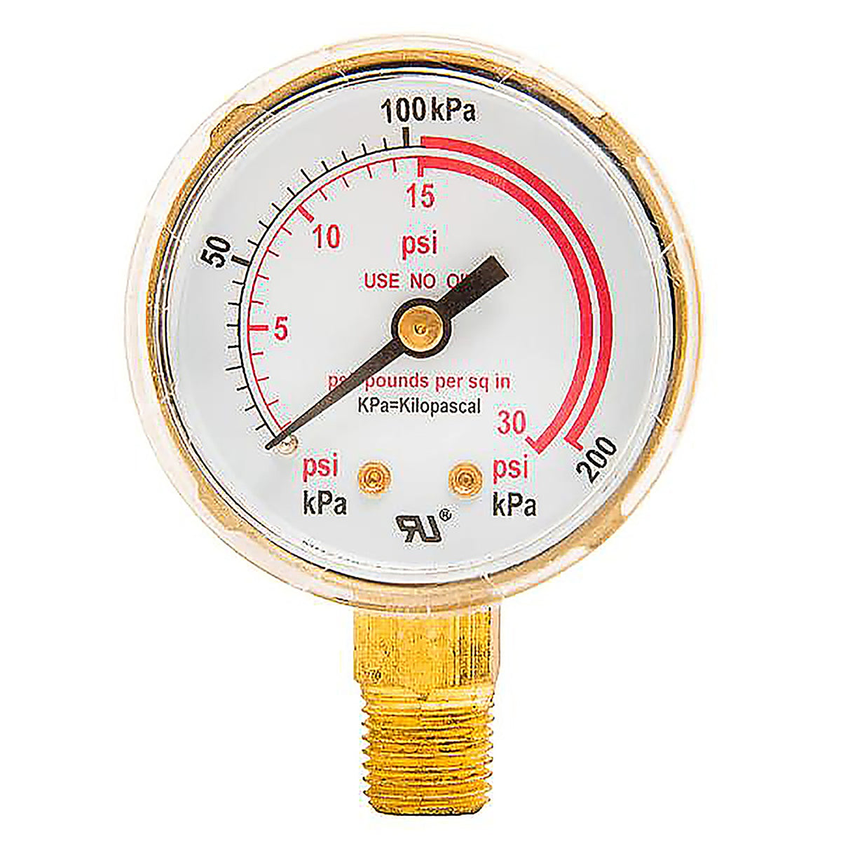 Forney 87730 Low Pressure Gauge 1 pc