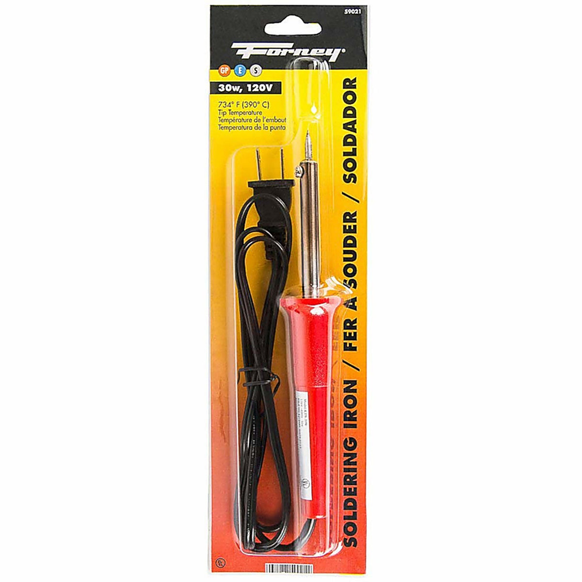 Forney 59021 Corded Soldering Iron 30 W 1 pk