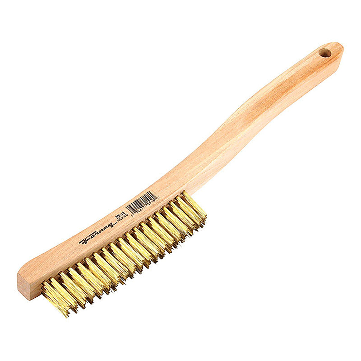 Forney - 70518 - 13-3/4 In. L X 2.25 In. W Scratch Brush Wood 1 Piece