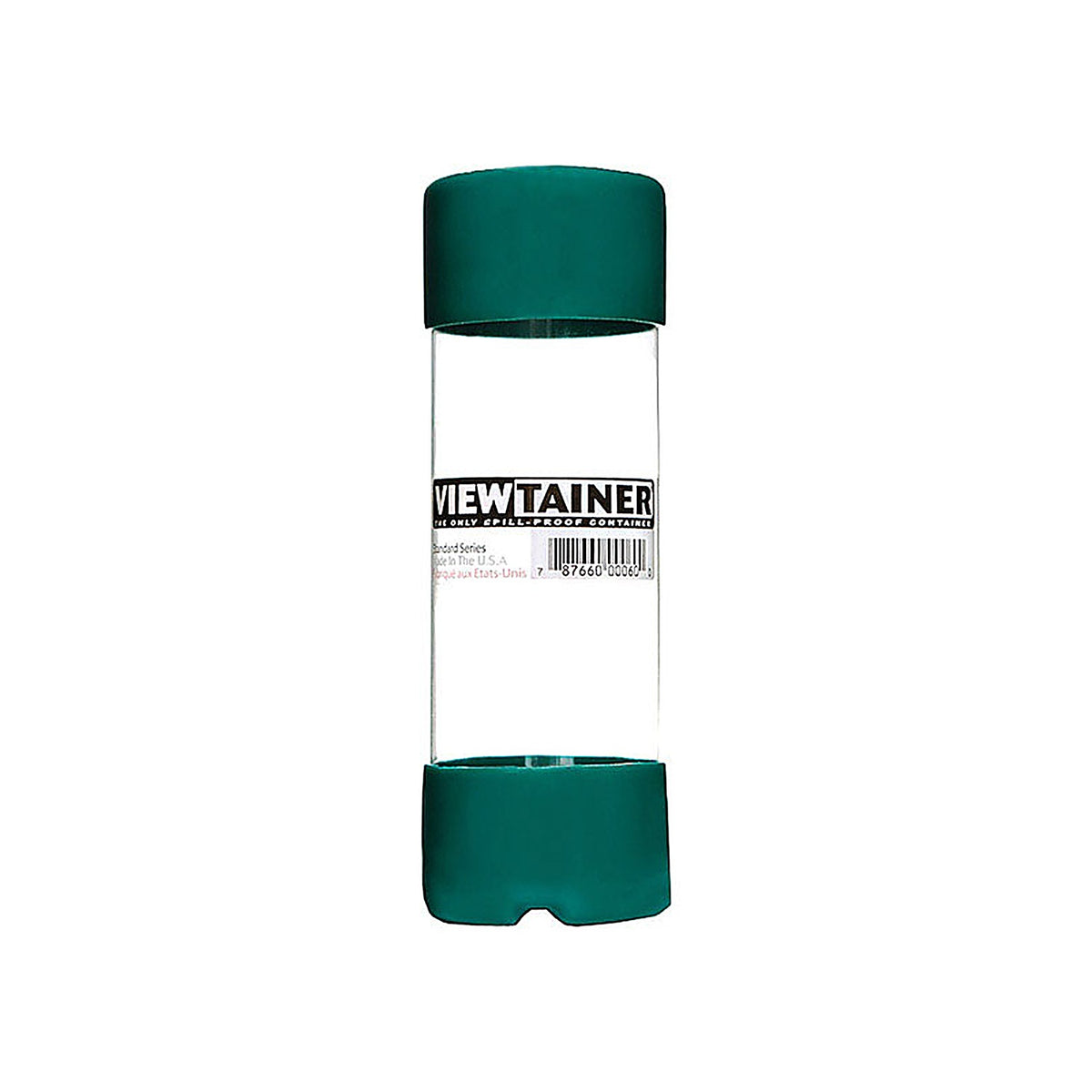 Viewtainer - CC26 - 2 In. W X 6 In. H Slit Top Container Plastic Green
