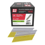 Grip-Rite GRS6DRHG 2 in. 11-1/2 Ga. Angled Strip Framing Nails 28 deg. Ring Shank 2500/Pack