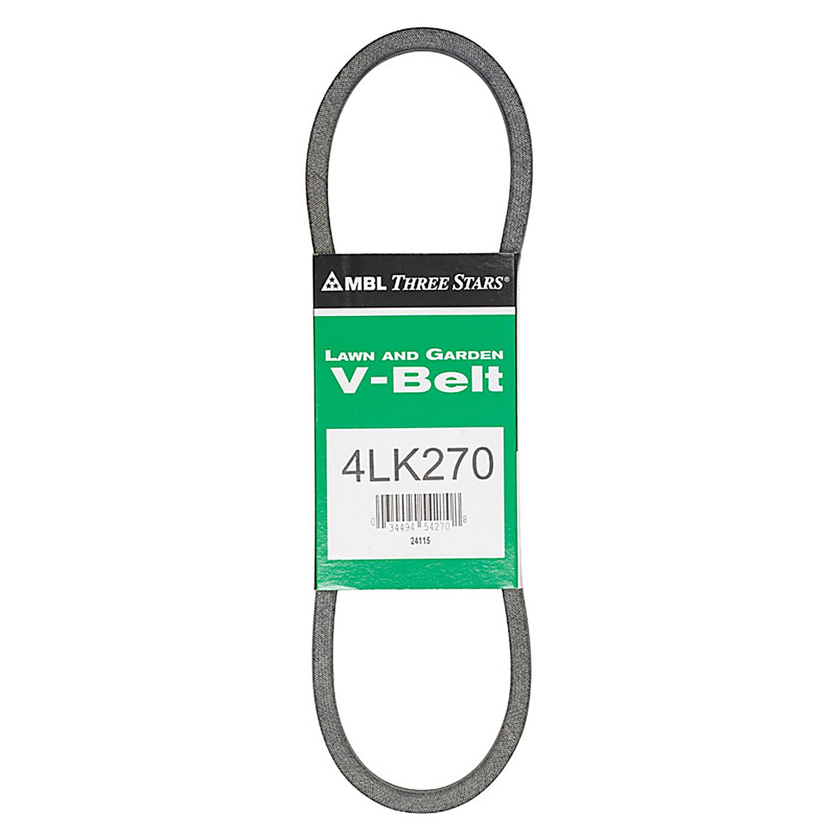 Mitsuboshi - 4LK270A - Super KB Standard V-Belt 0.5 In. W X 27 In. L for Riding Mowers