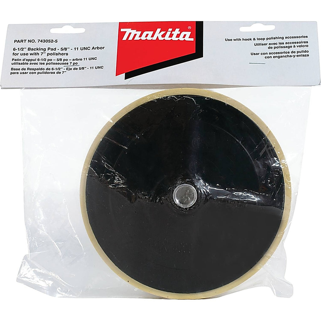 Makita - 743052-5 - 7 In. D Rubber Backing Pad 5/8 In. 1 Piece
