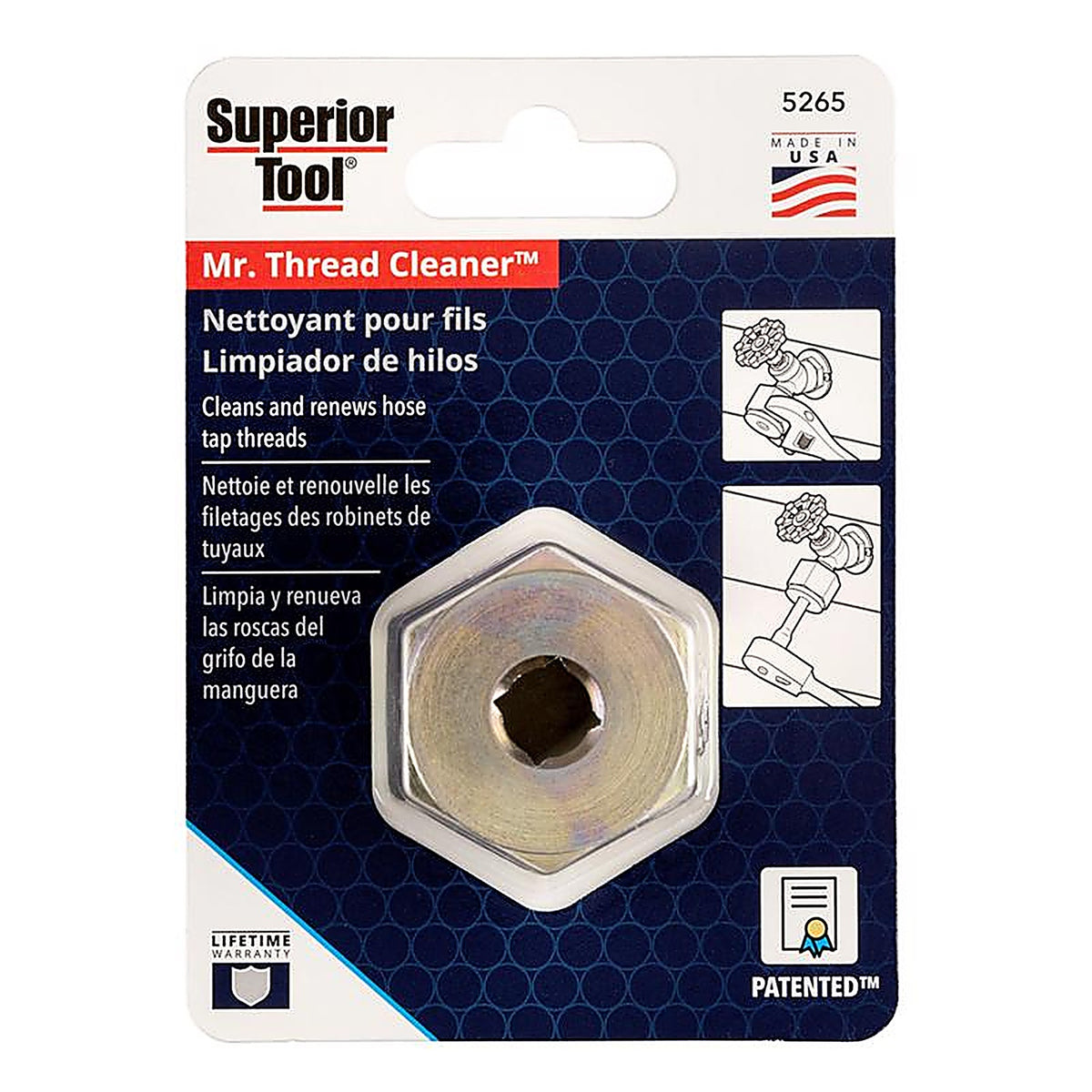 Superior Tool 5265 Thread Cleaner