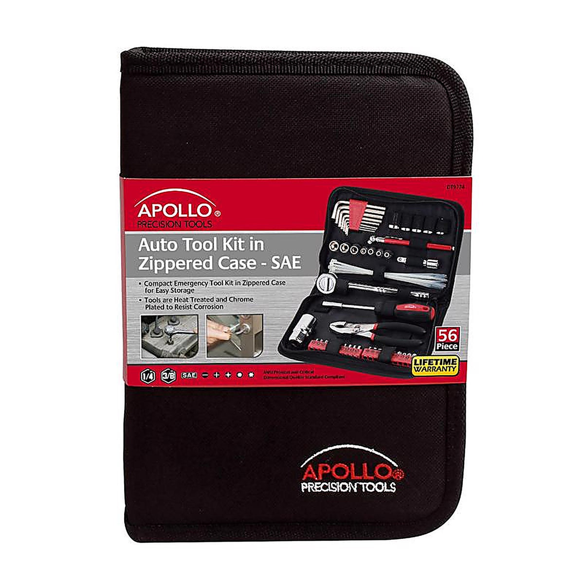 Apollo Tools - DT9774 - Auto Tool Kit 56 Piece