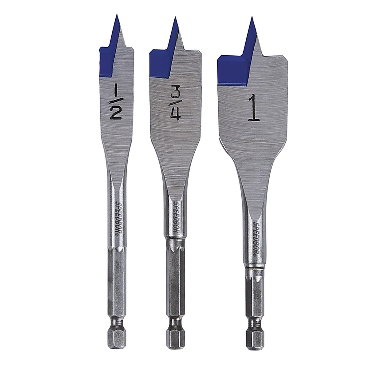 Irwin 87950 Speedbor Steel Wood Boring Bit Set 3/pc.