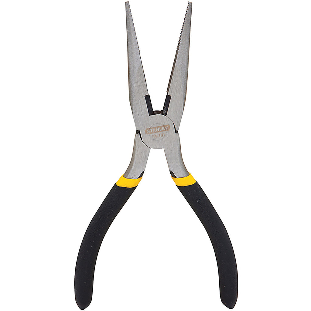 Stanley 84-101 6 in. Steel Fixed Joint Long Nose Pliers