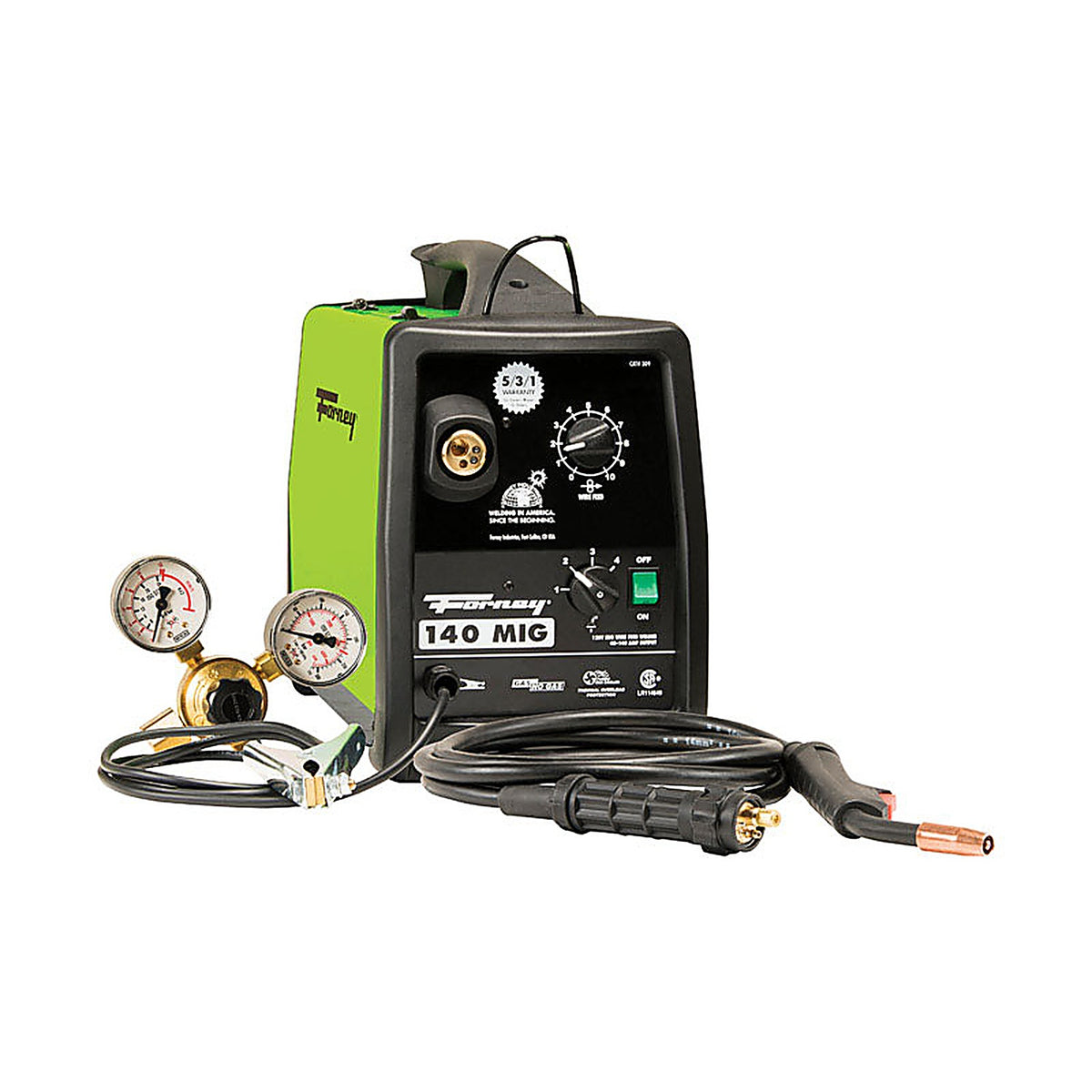Forney 309 140 amps 115 V Welder 57 lb Green