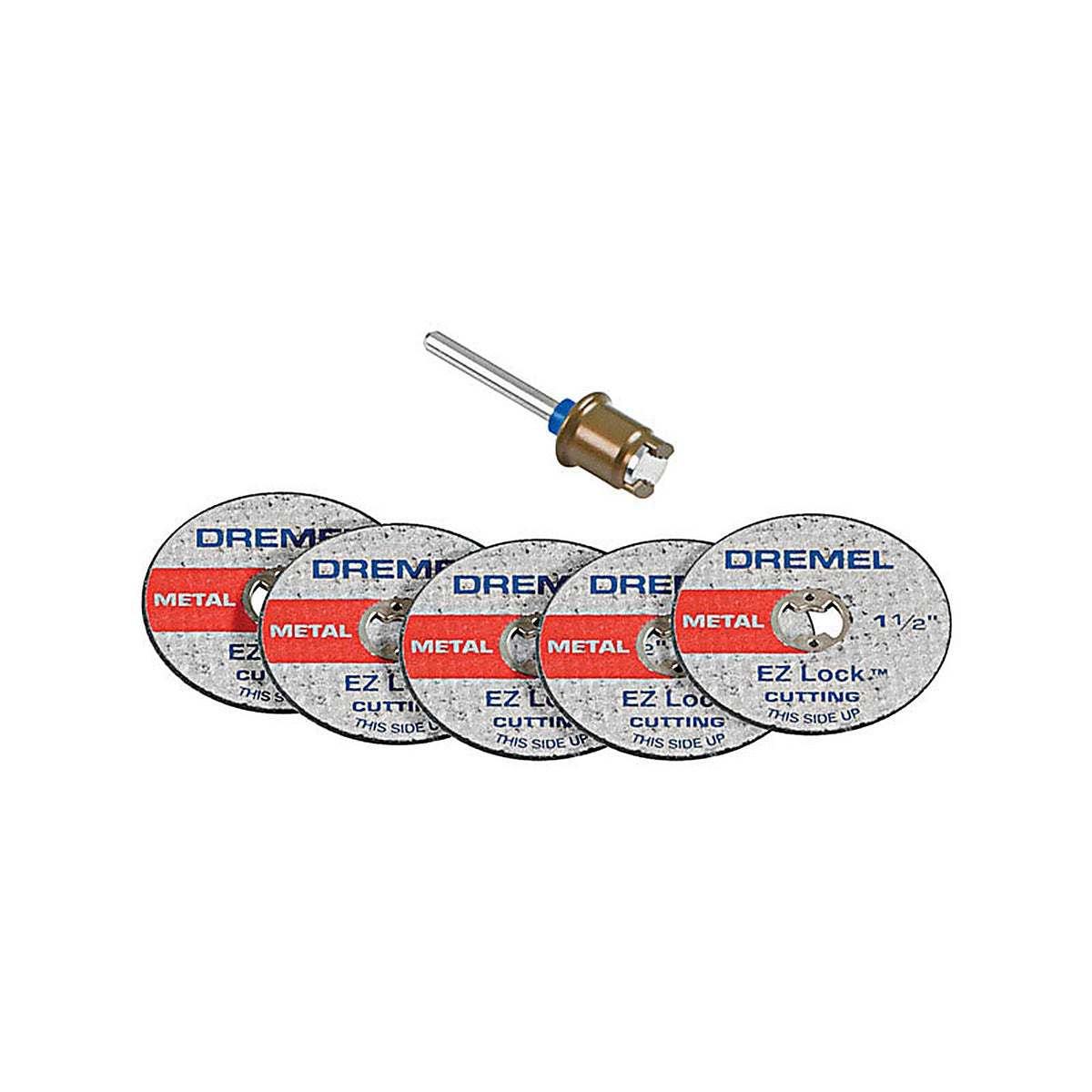 Dremel - EZ406-02 - Ez Lock Metal Cut-Off Wheel Starter Kit 6 Pack