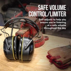 3M 90542-3DC WorkTunes 24 dB Soft Foam Bluetooth Ear Plugs/Ear Phones With Mic Black 1 pair