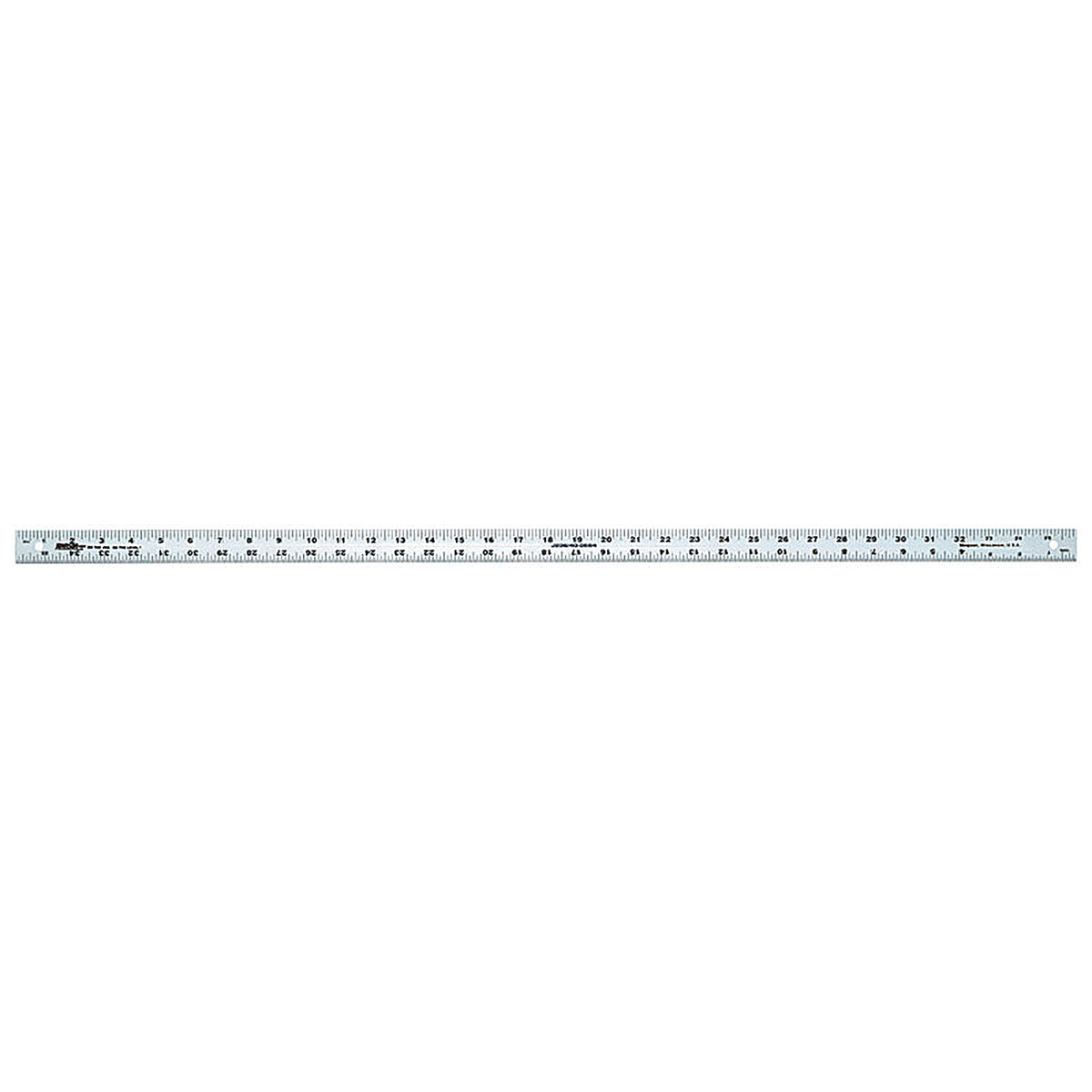 Johnson J236 36 in. L X 1-1/8 in. W Aluminum Ruler SAE