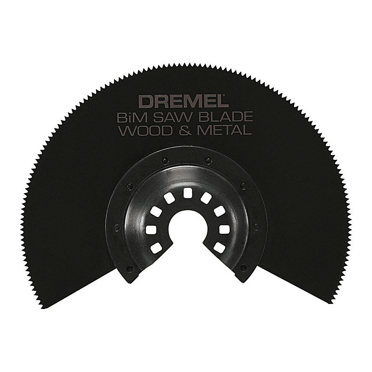 Dremel - MM452 - Multi-Max 3.375 In. X 3 In. L Bi-Metal Half-Moon Drywall Saw Blade 1 Pack