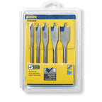 Irwin 88885 Speedbor Carbon Steel Spade Bit Set 5/pc.