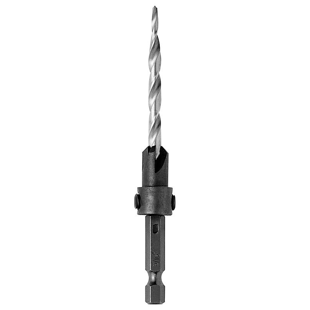 Irwin 1882783 3/16 in. Dia. High Speed Steel Countersink 1/pc.