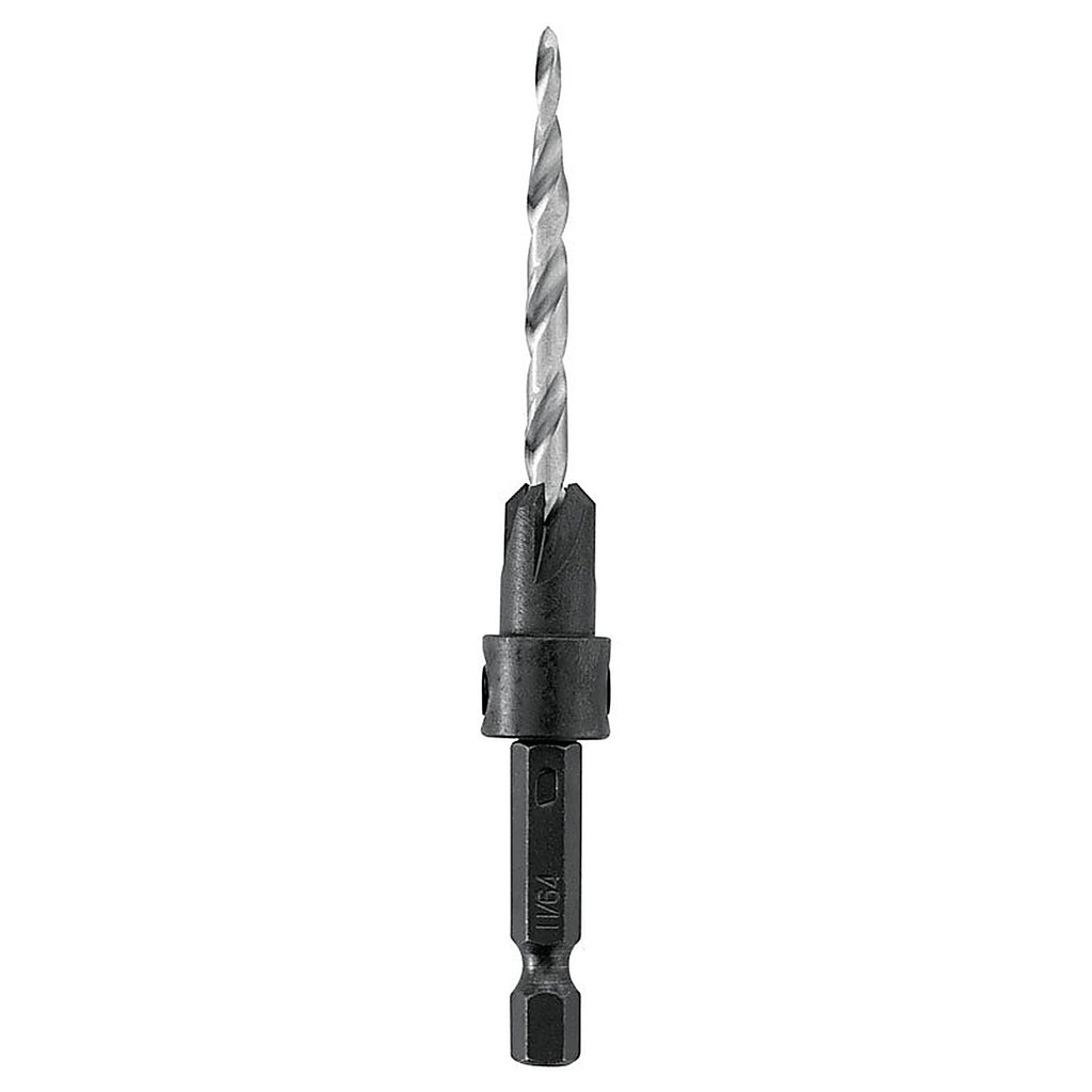 Irwin 1882782 11/64 in. Dia. High Speed Steel Countersink 1/pc.