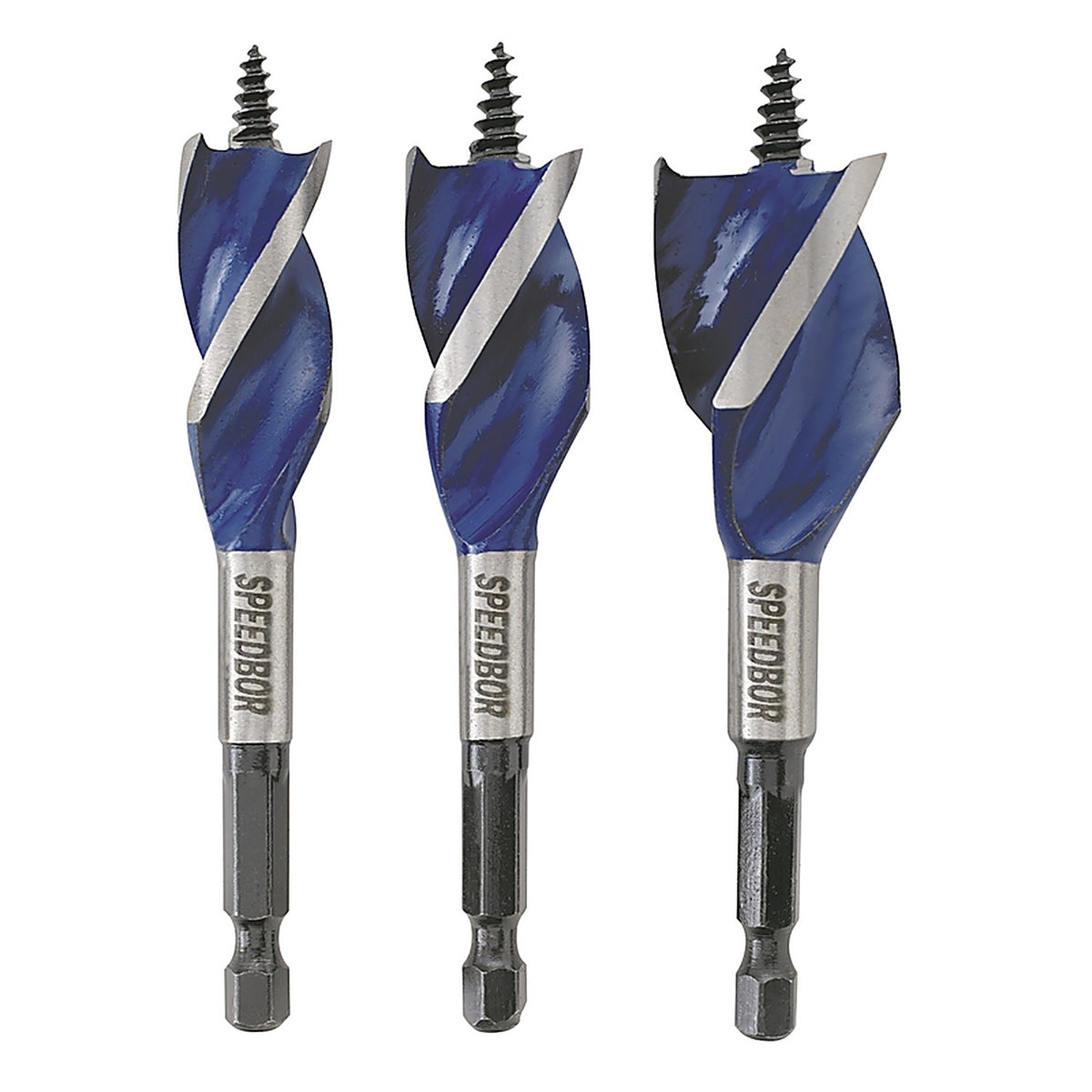 Irwin 1877241 Speedbor Steel Wood Boring Bit Set 3/pc.