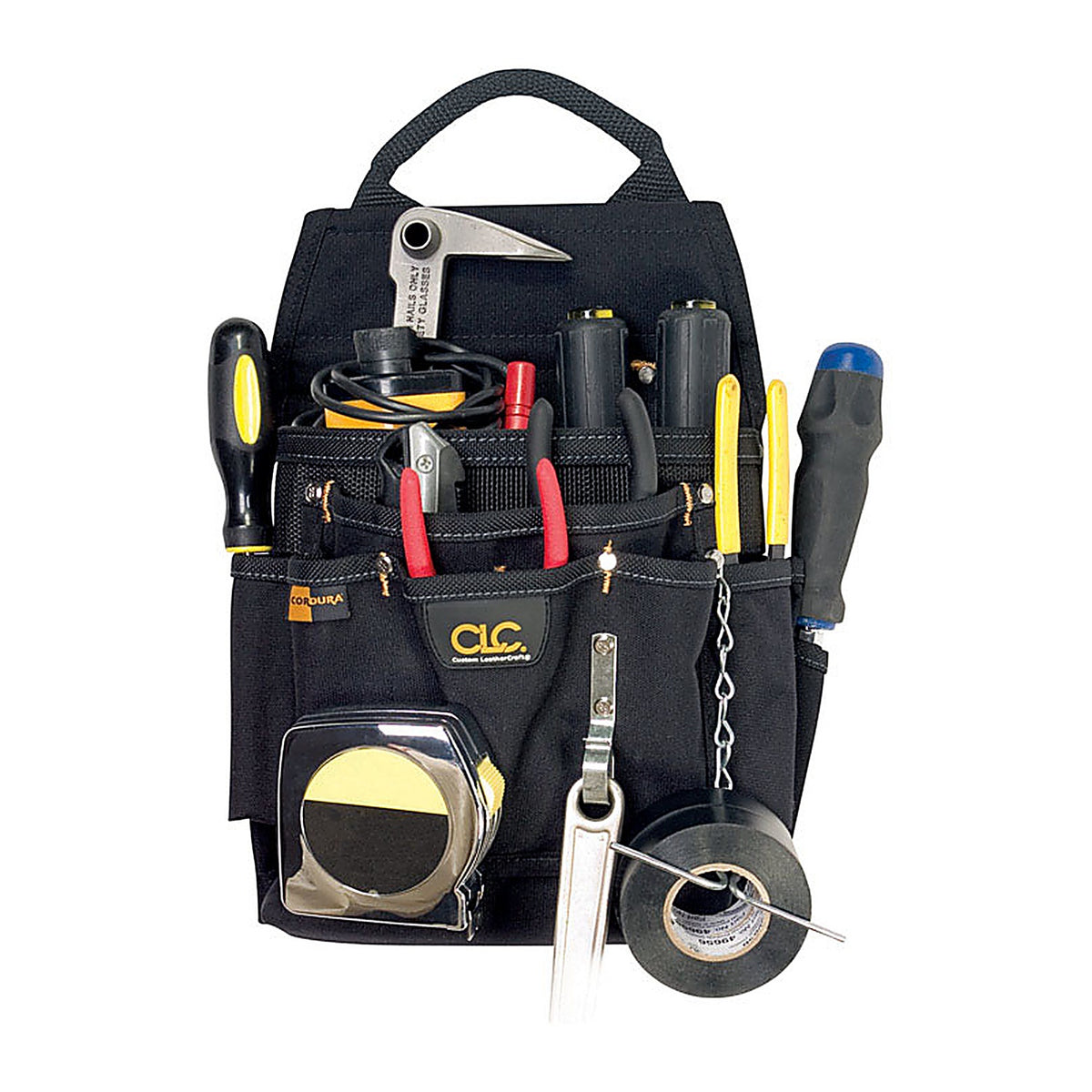 CLC 5505 4 in. W X 14.25 in. H Ballistic Nylon Tool Pouch 12 pocket Black 1 pc