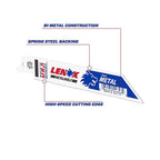 Lenox 22757OSB624R 6 in. Bi-Metal Reciprocating Saw Blade 24 TPI 1/Pack