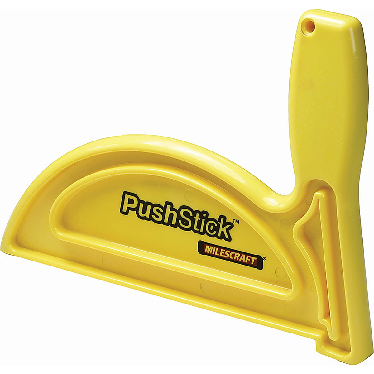 Milescraft 34040713 Plastic 8.5 in. L x 11.9 in. H x 1.5 in. W Table Saw/Router Table Push Stick Yellow 1/pc.