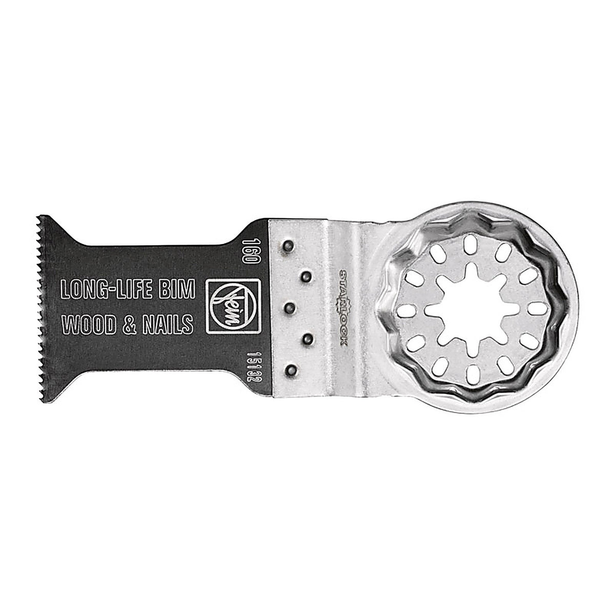 Fein 63502160260 Starlock Multimaster 1-3/8 in. x 1-3/8 in. L Bi-Metal E-Cut Long-Life Saw Blade 1/Pack
