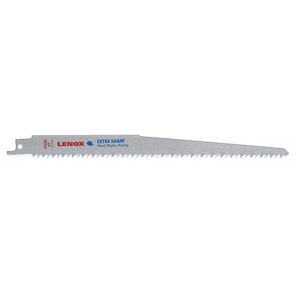 Lenox 121029W6R 9 in. Bi-Metal Reciprocating Saw Blade 6 TPI 5/Pack