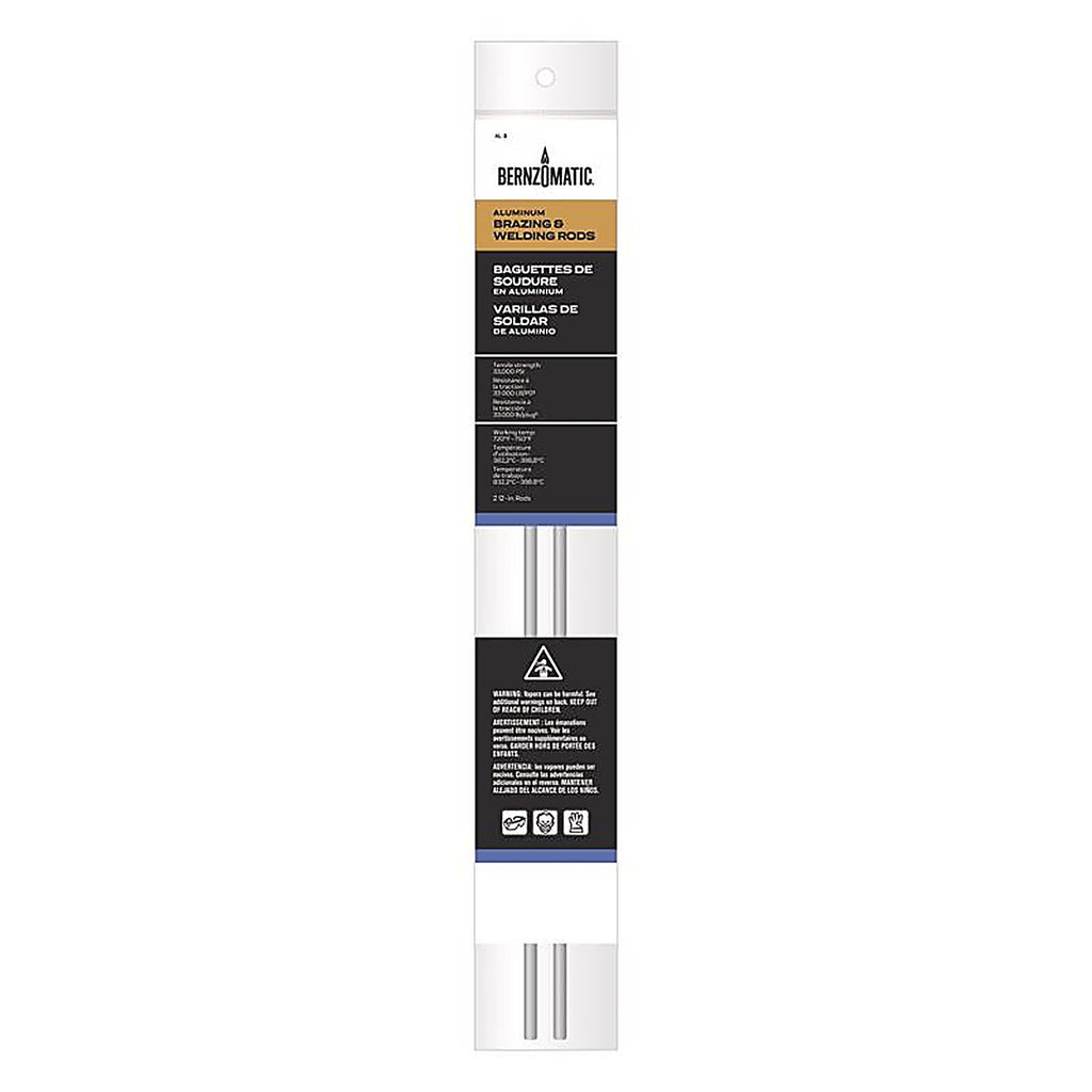 Bernzomatic 328636 1/5 in. D X 12 in. L Aluminum Welding Rods 2 pk