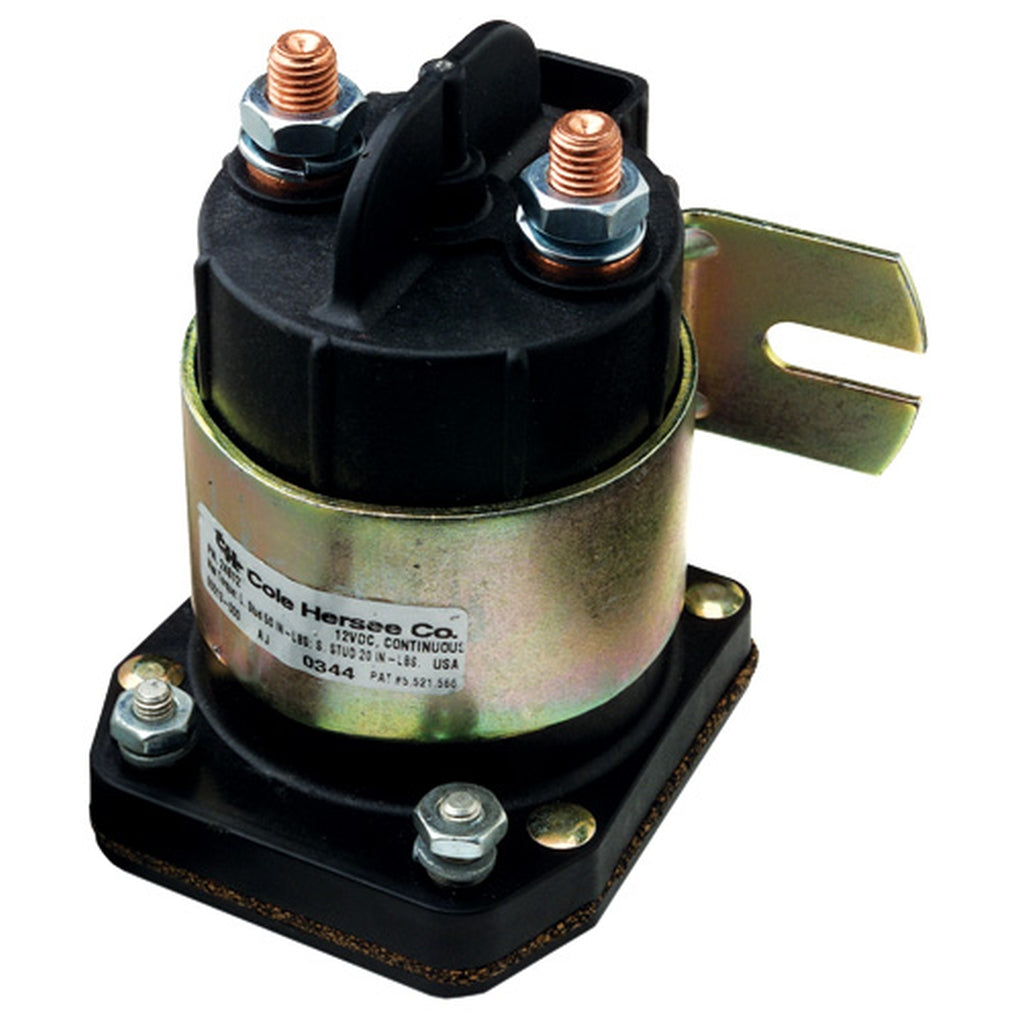 Cole Hersee 24812 12V Insulated Continuous Duty SPST Solenoid