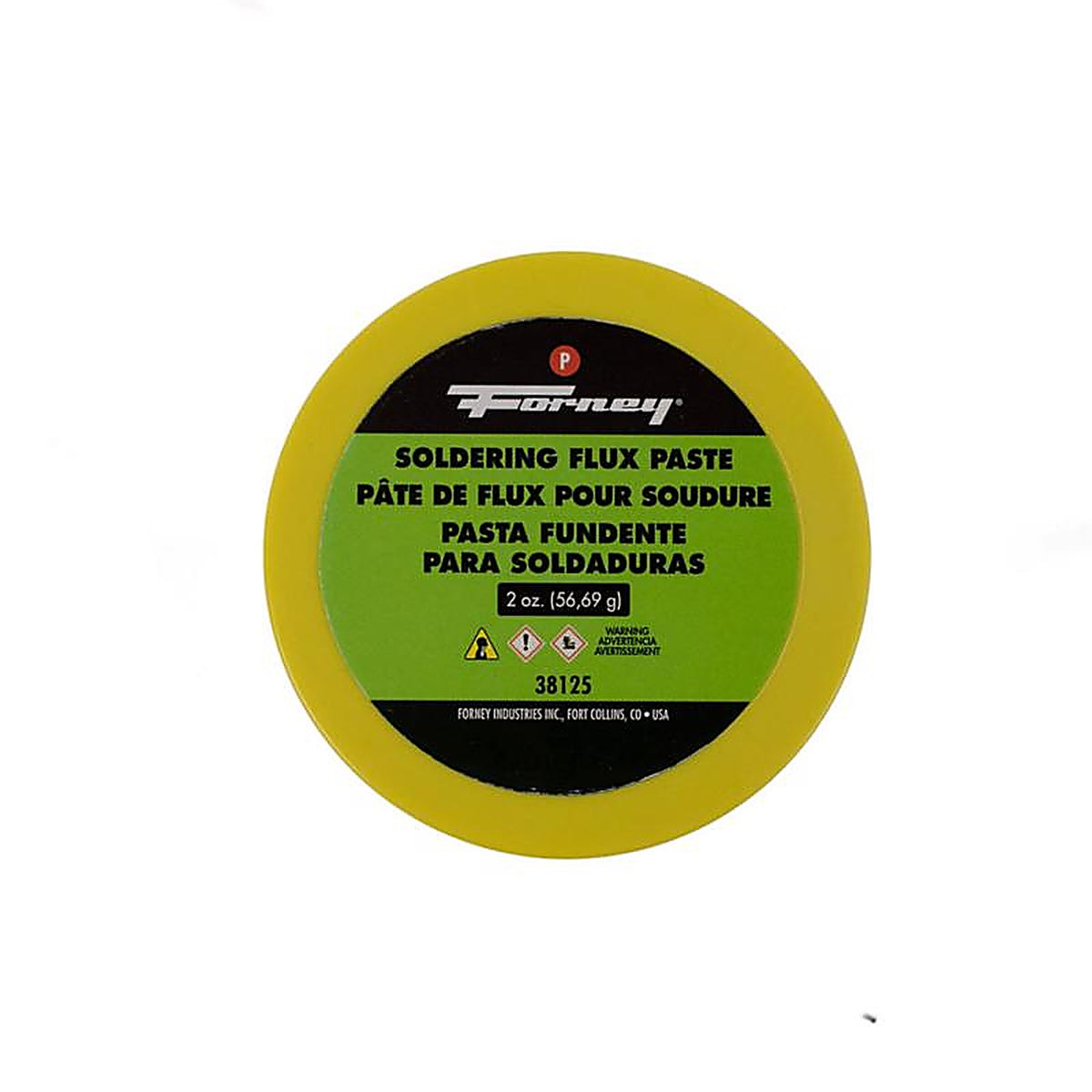 Forney 38125 1.7 oz Lead-Free Soldering and Tinning Paste Flux Zinc Chloride 1 pc
