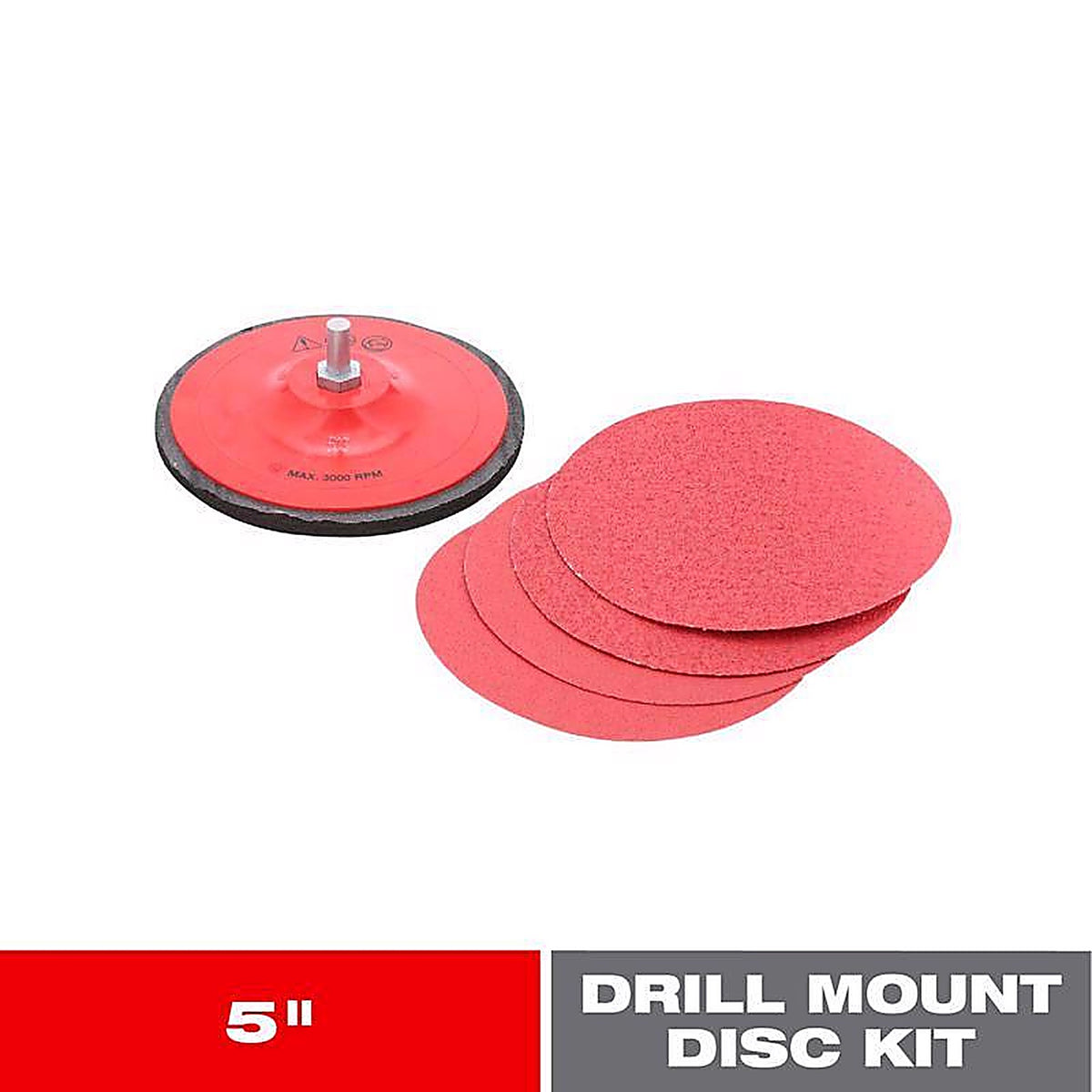 Diablo DCD050KITD01G StickFast 5 in. Ceramic Blend Pressure Sensitive Adhesive Sanding Disc Kit Assorted 6 pk