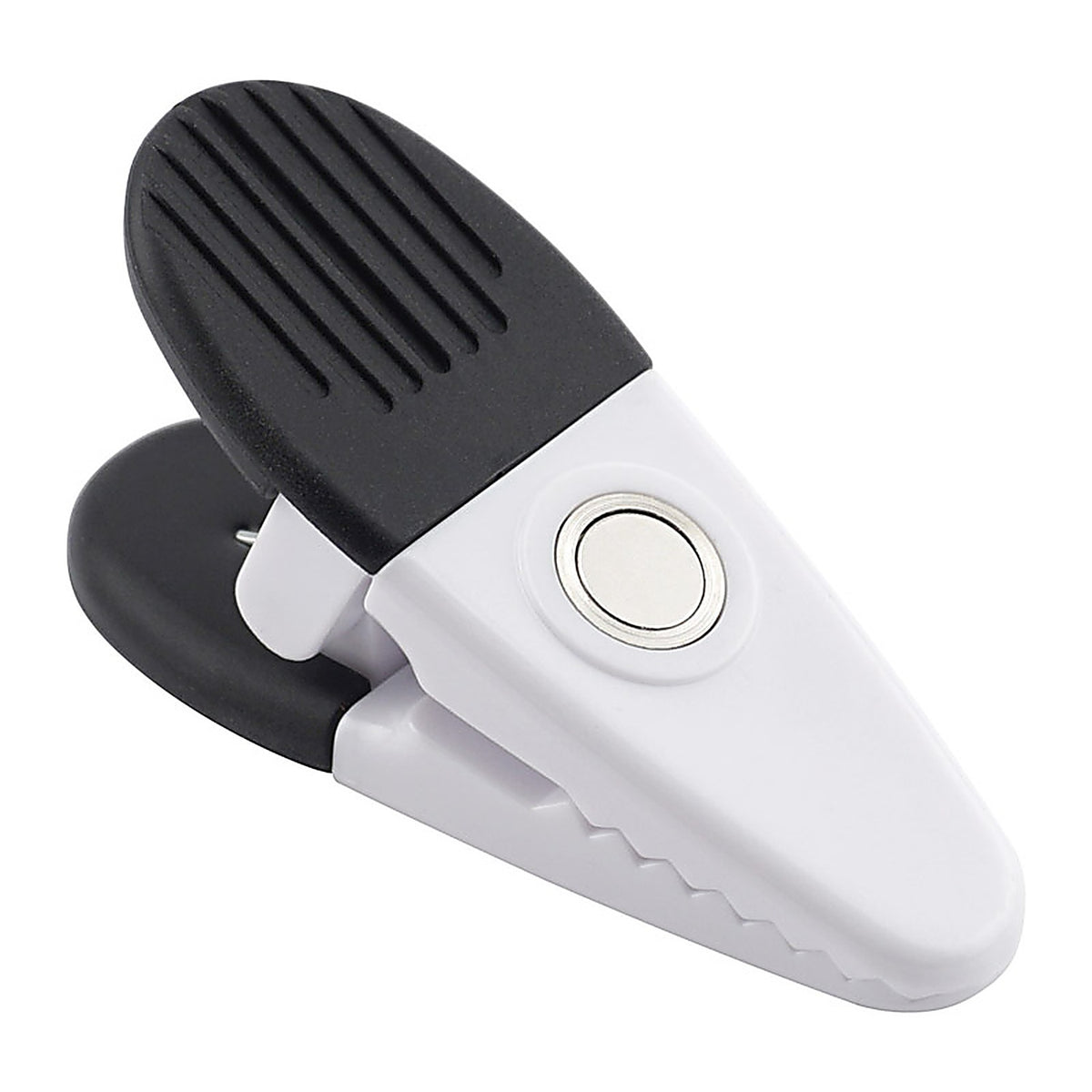 Magnet Source - 07523 - 3.5 In. L X 1.25 In. W Black/White Magnetic Clips 2 Piece